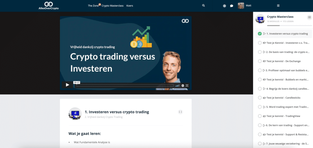 Trading Crypto Masterclass