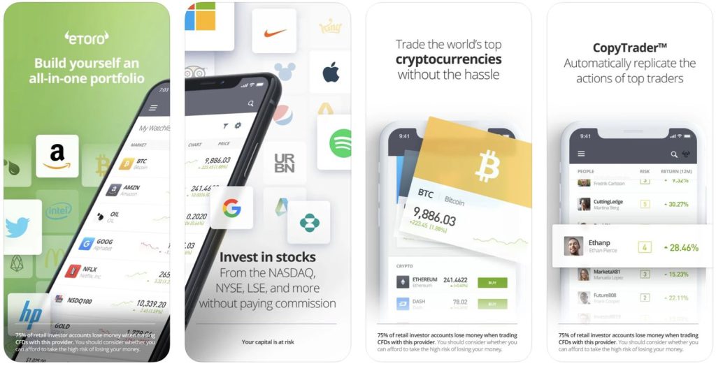 eToro beste crypto app