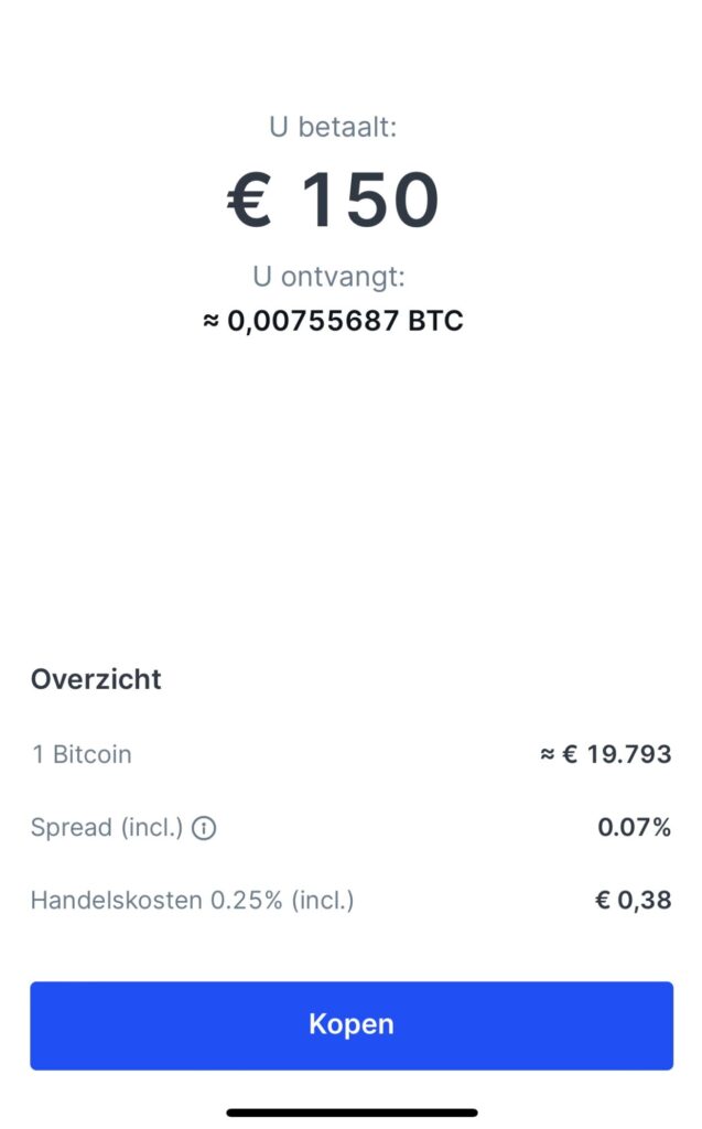 Bitcoin kopen